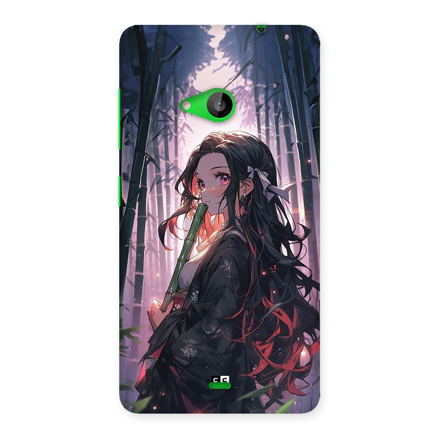 Cute Nezuko Back Case for Lumia 535