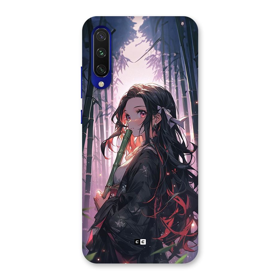 Cute Nezuko Back Case for Mi A3