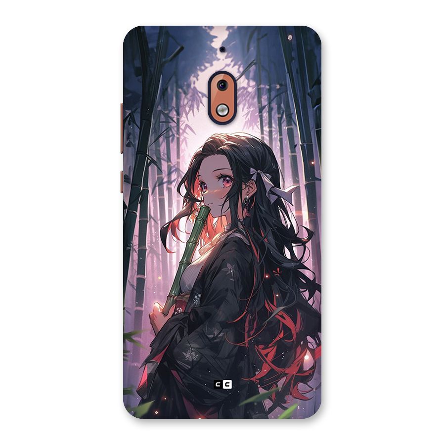 Cute Nezuko Back Case for Nokia 2.1