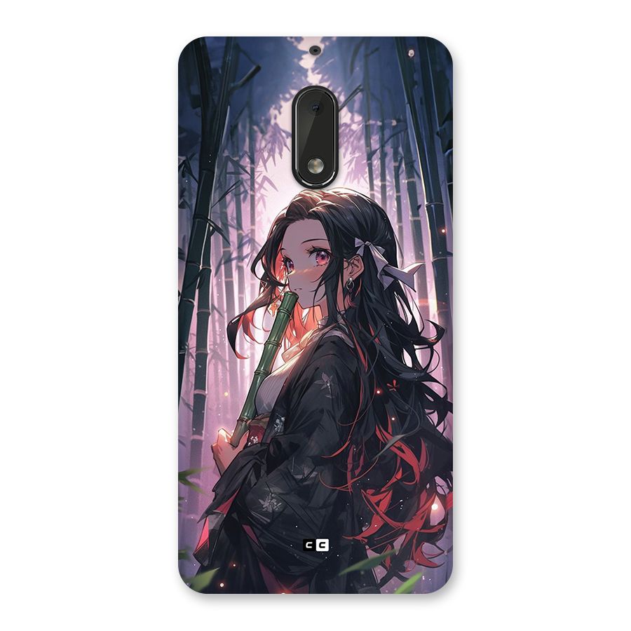 Cute Nezuko Back Case for Nokia 6