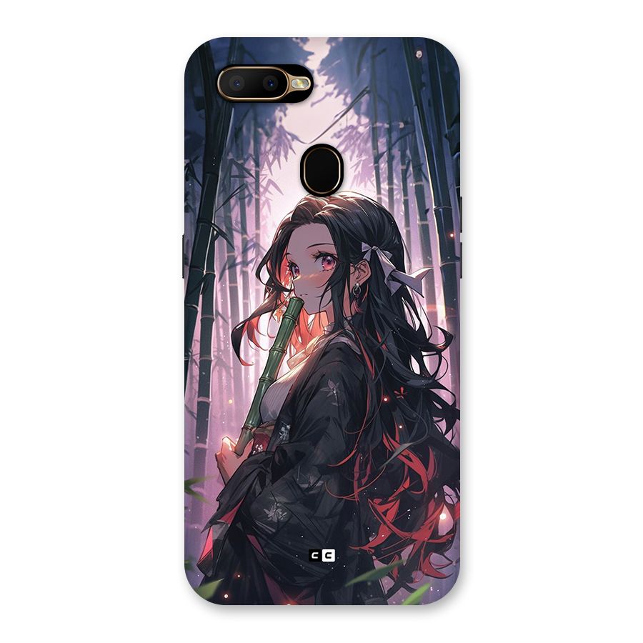 Cute Nezuko Back Case for Oppo A5s