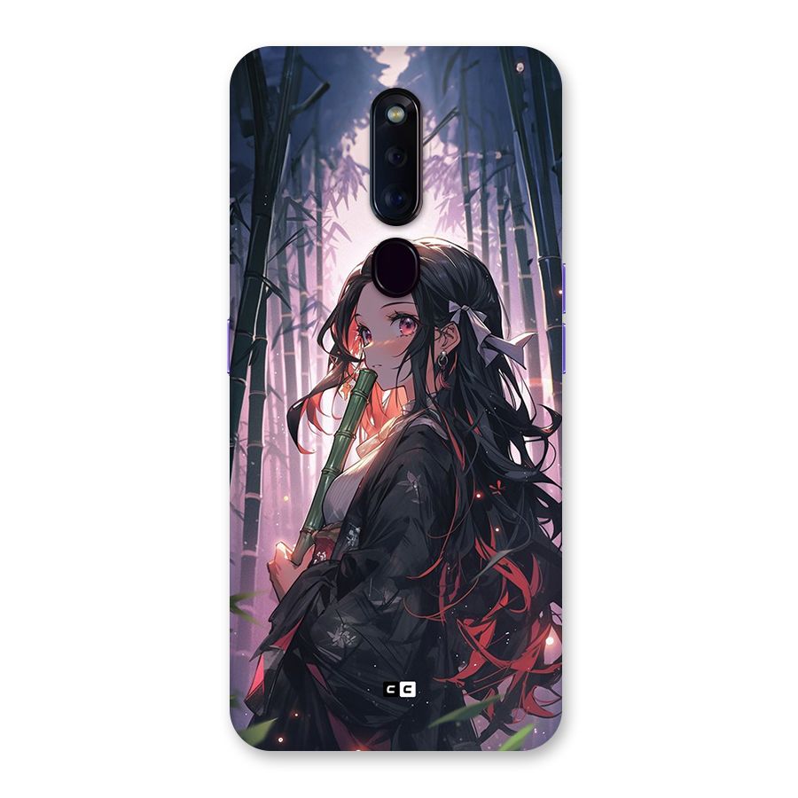 Cute Nezuko Back Case for Oppo F11 Pro