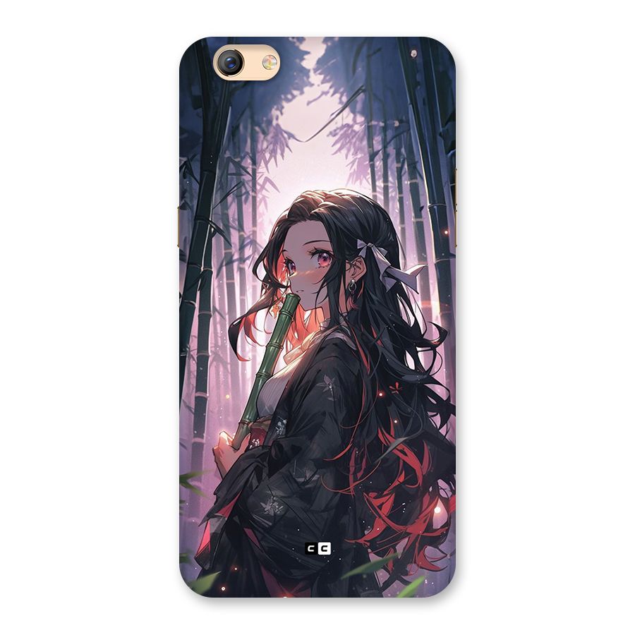 Cute Nezuko Back Case for Oppo F3 Plus