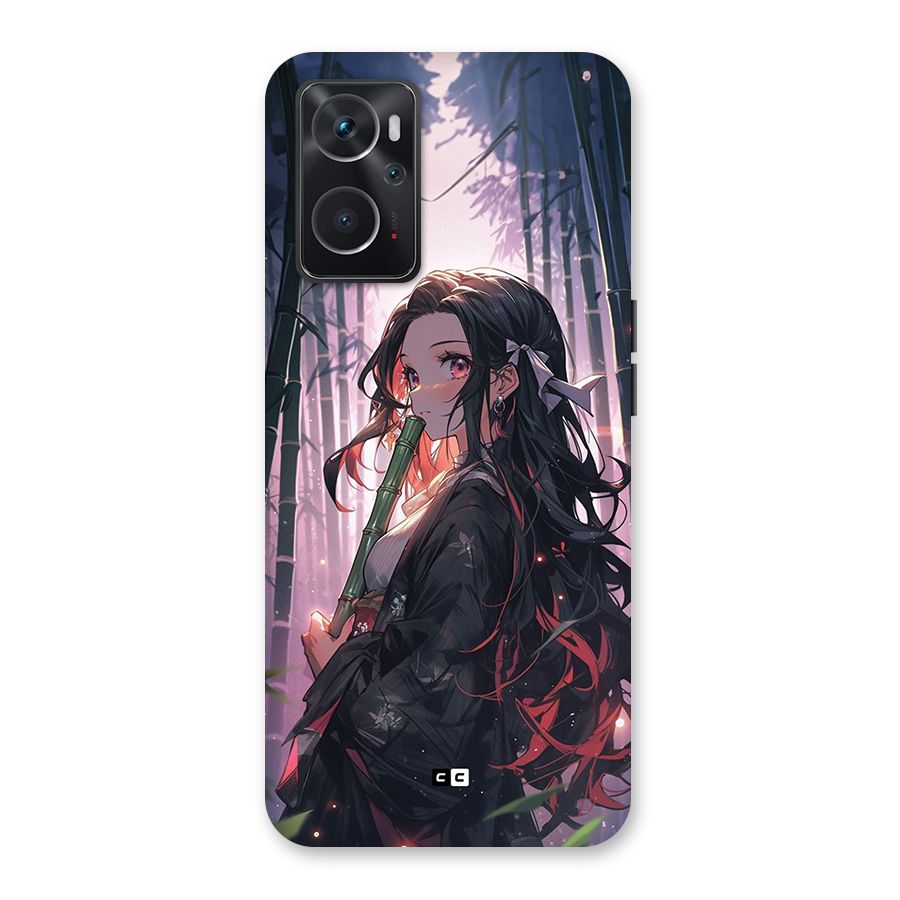 Cute Nezuko Back Case for Oppo K10 4G