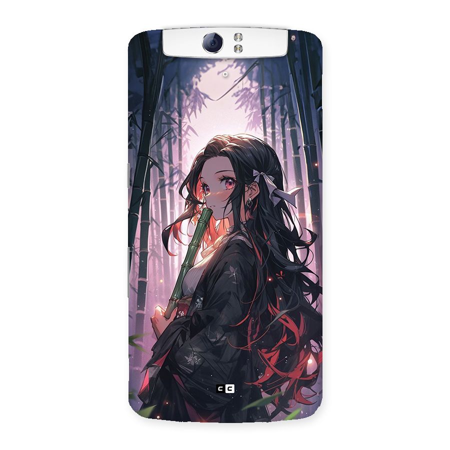 Cute Nezuko Back Case for Oppo N1