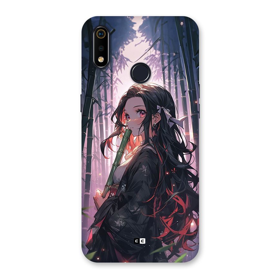 Cute Nezuko Back Case for Realme 3i