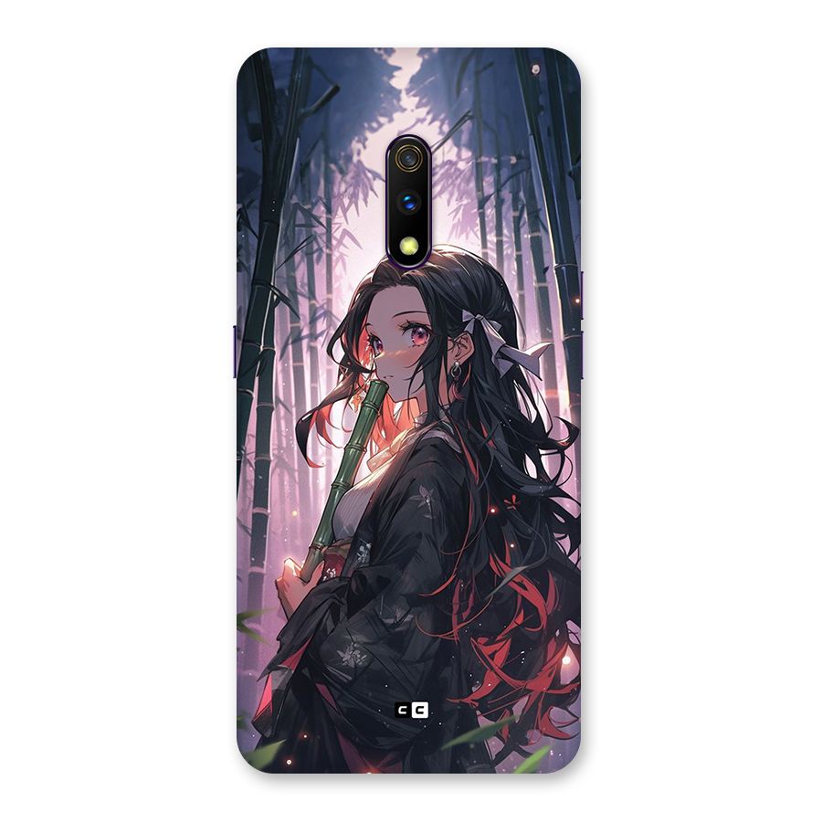 Cute Nezuko Back Case for Realme X