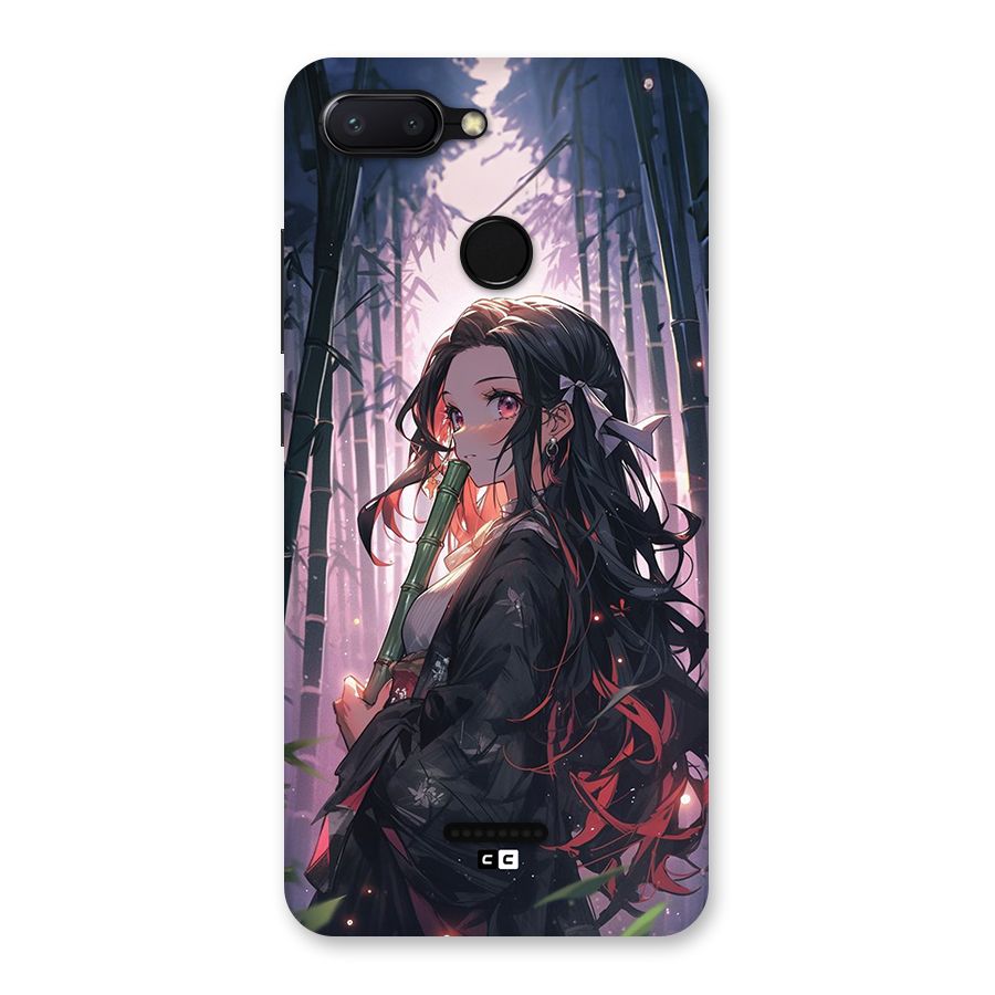 Cute Nezuko Back Case for Redmi 6