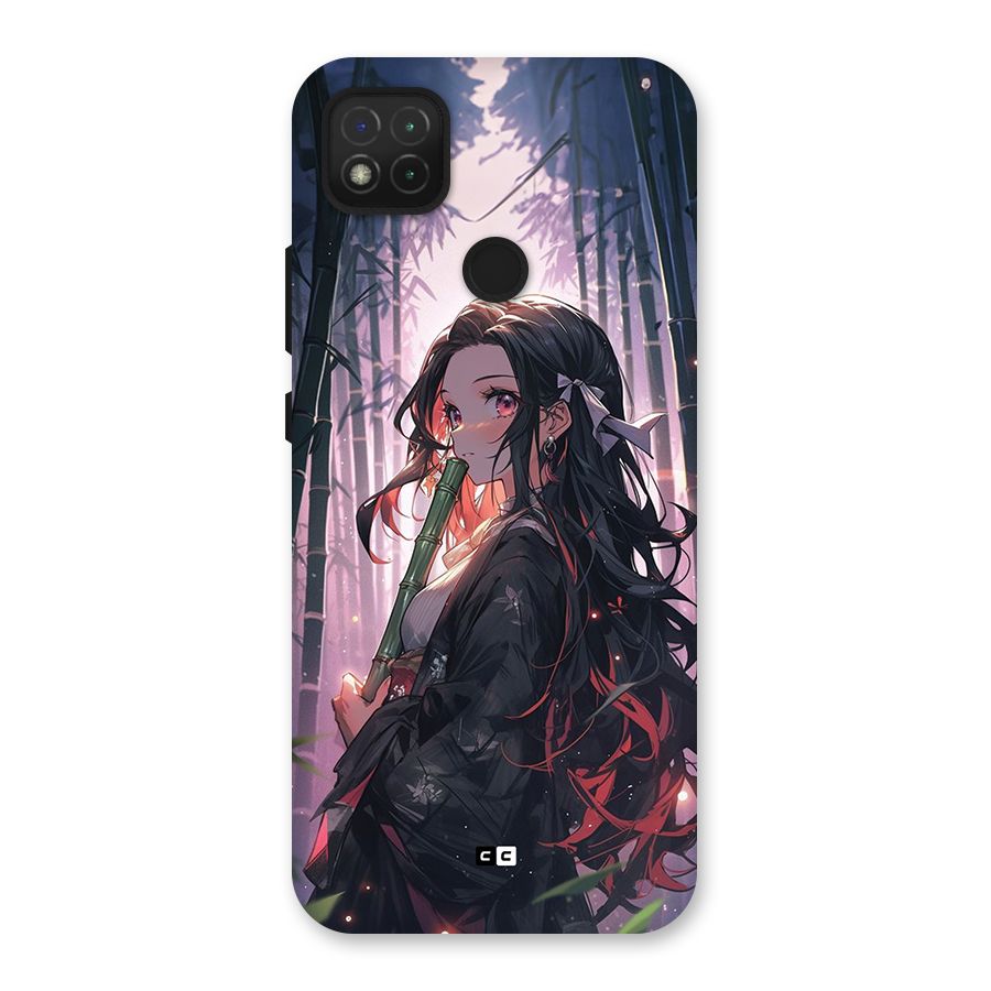 Cute Nezuko Back Case for Redmi 9 Activ