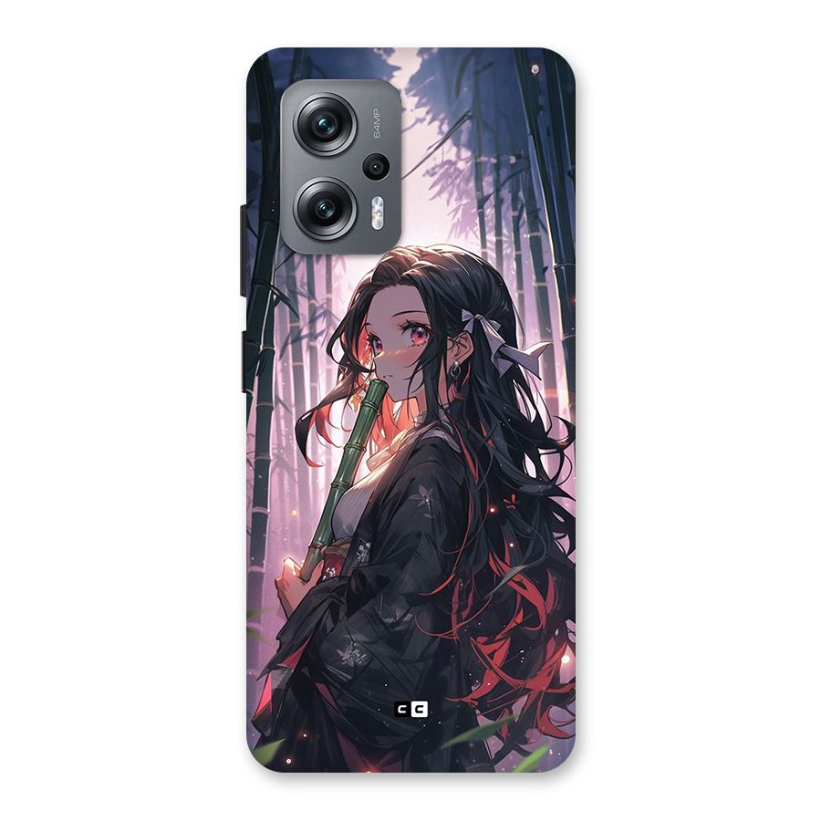 Cute Nezuko Back Case for Redmi K50i
