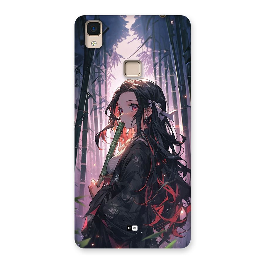 Cute Nezuko Back Case for V3 Max