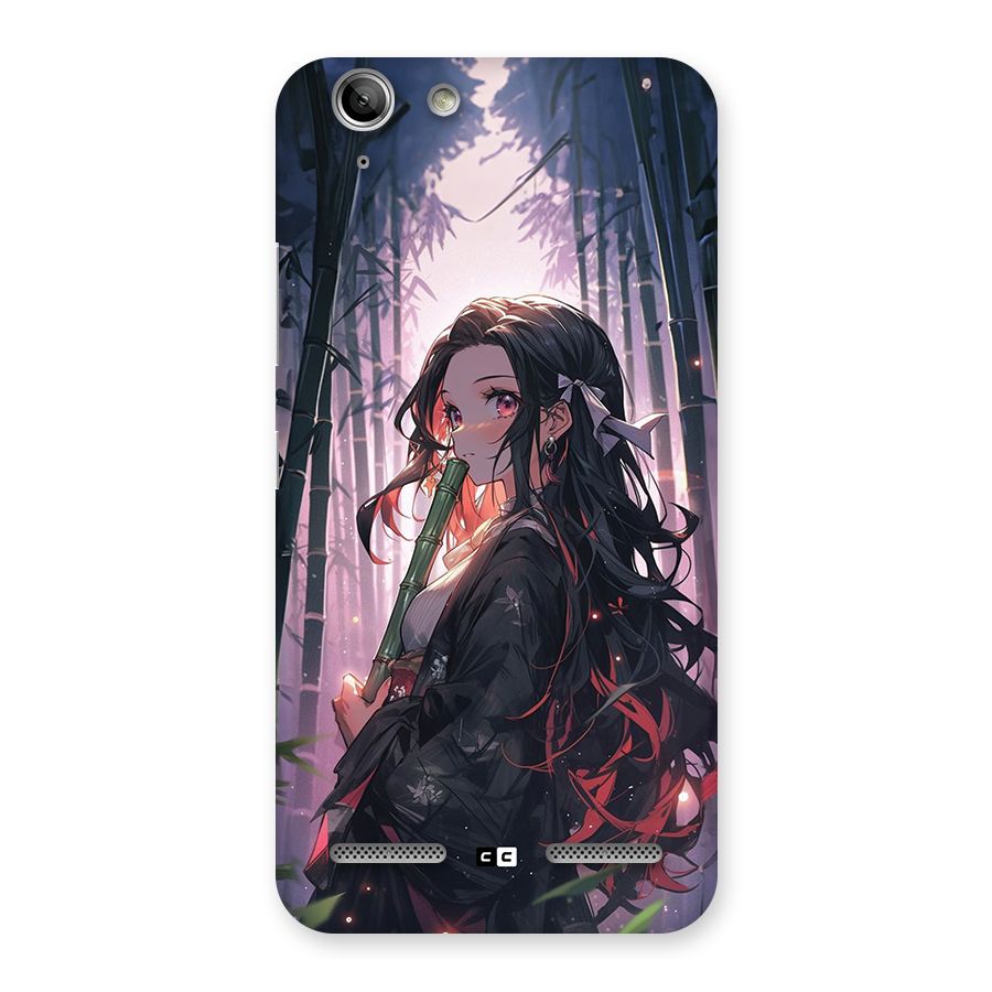Cute Nezuko Back Case for Vibe K5