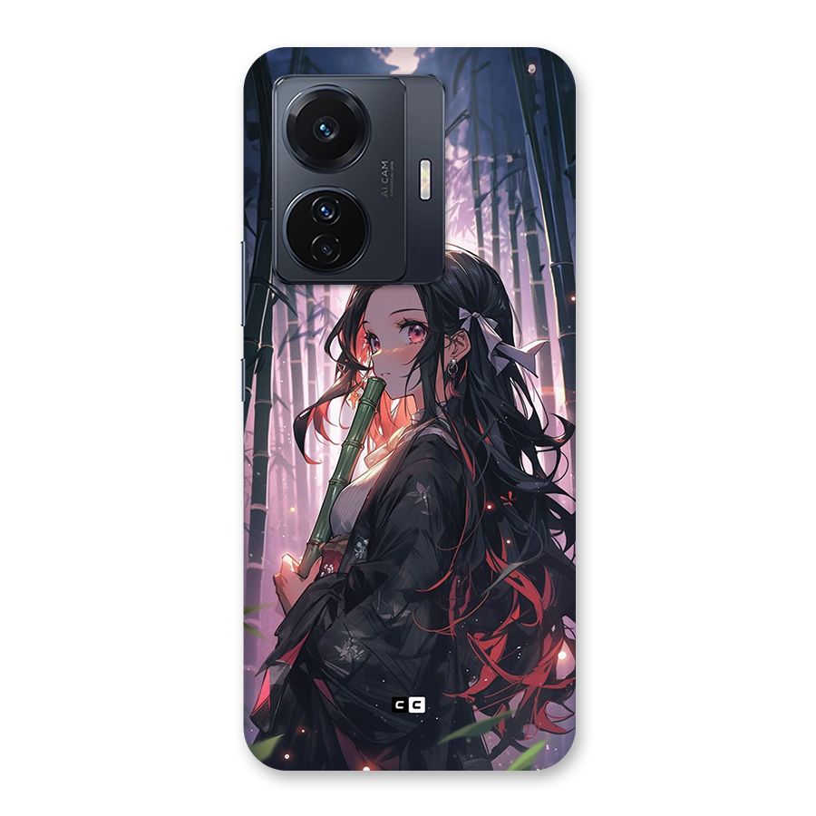 Cute Nezuko Back Case for Vivo T1 Pro
