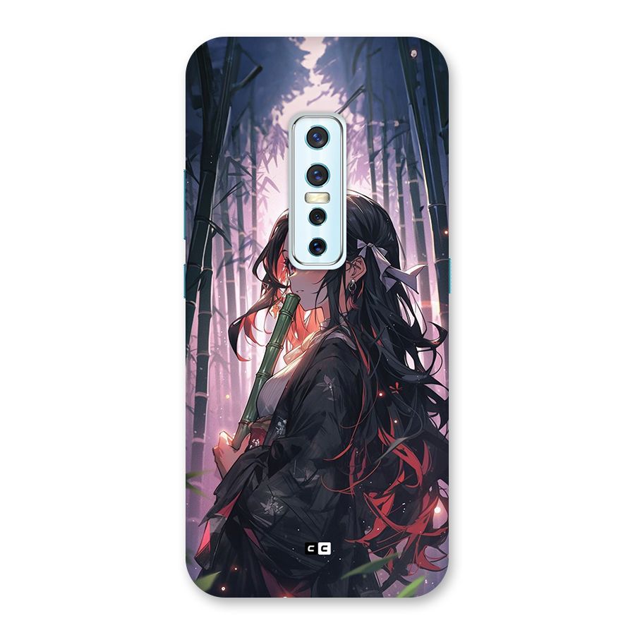 Cute Nezuko Back Case for Vivo V17 Pro