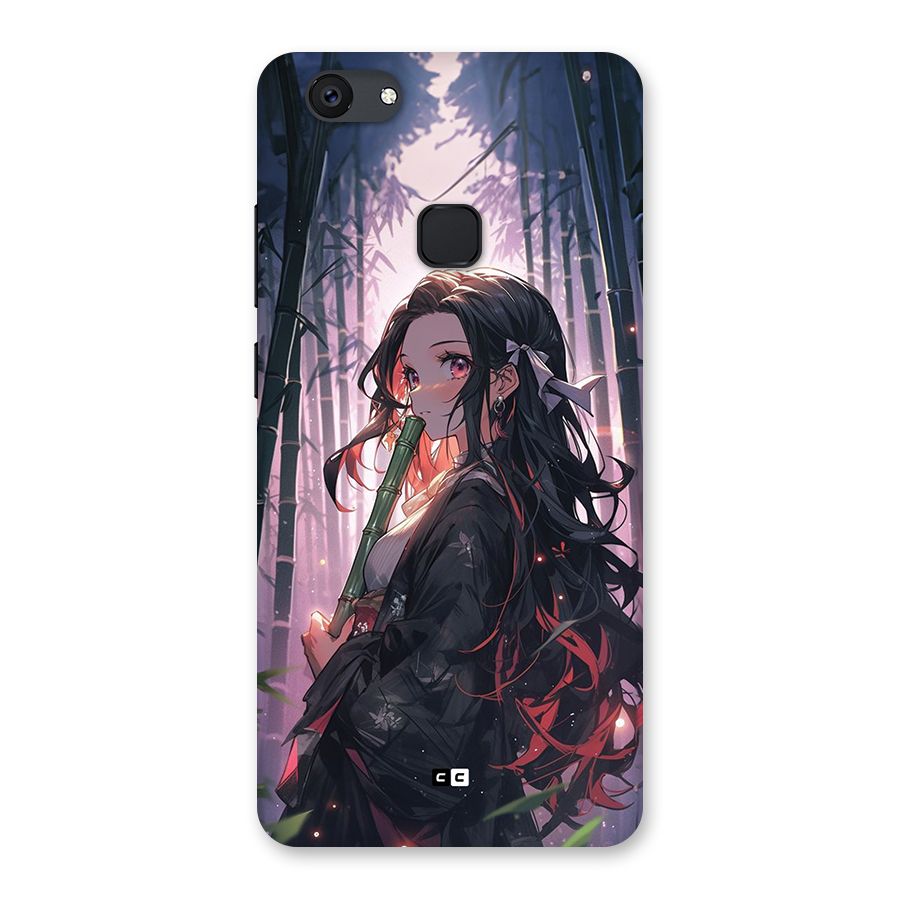 Cute Nezuko Back Case for Vivo V7 Plus
