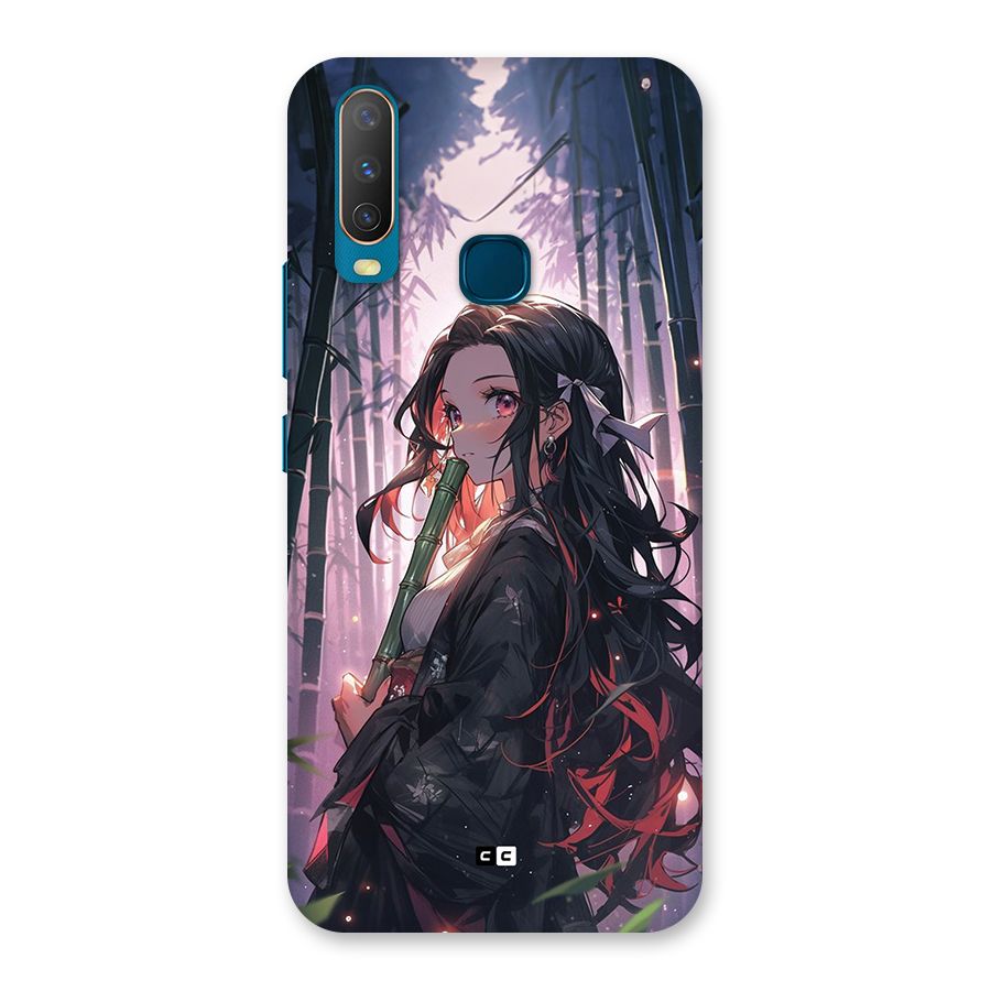 Cute Nezuko Back Case for Vivo Y11