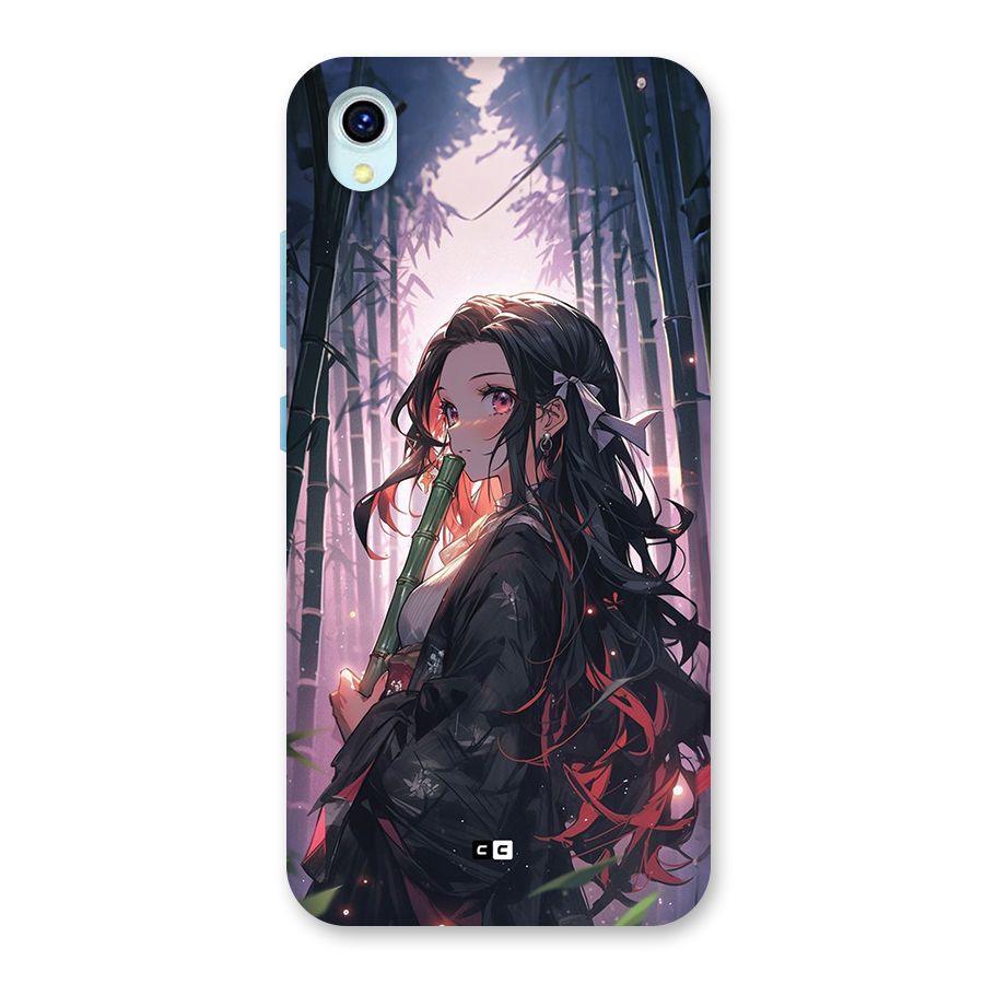 Cute Nezuko Back Case for Vivo Y1s