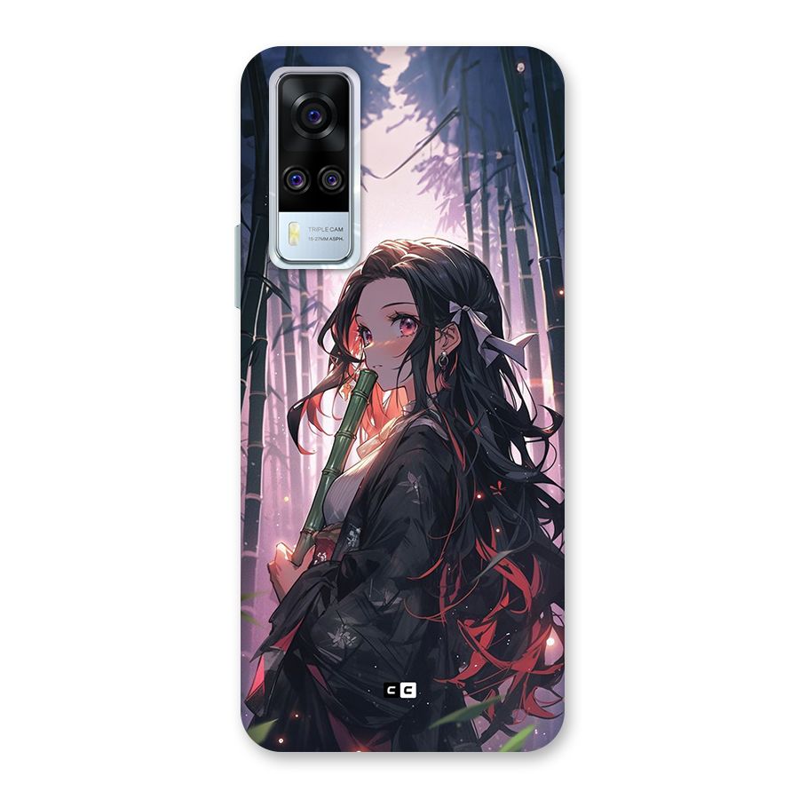 Cute Nezuko Back Case for Vivo Y31