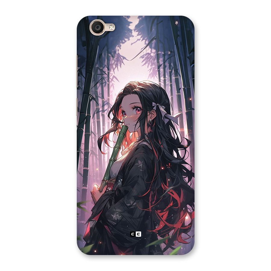 Cute Nezuko Back Case for Vivo Y55s