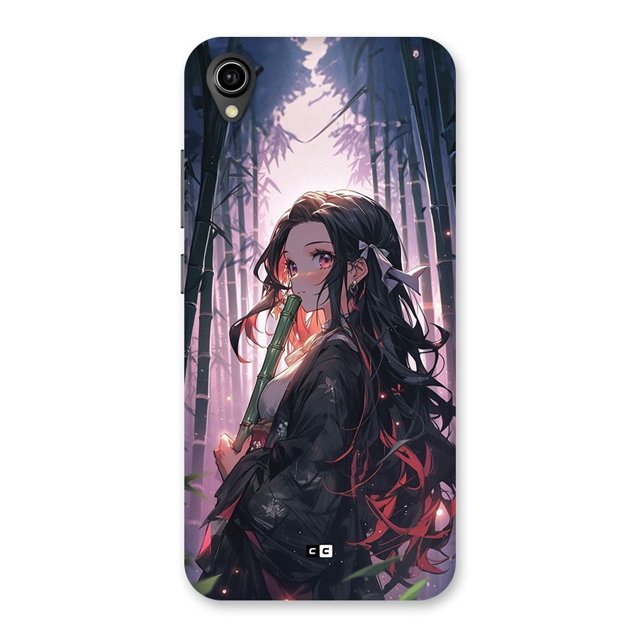 Cute Nezuko Back Case for Vivo Y90