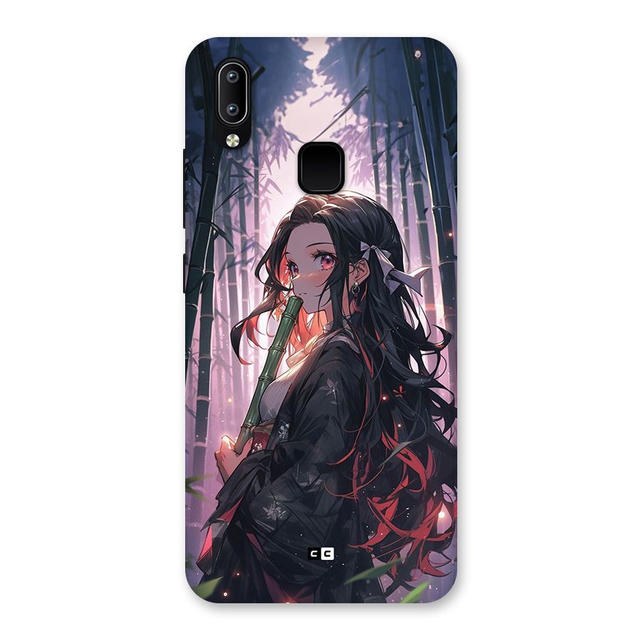 Cute Nezuko Back Case for Vivo Y93