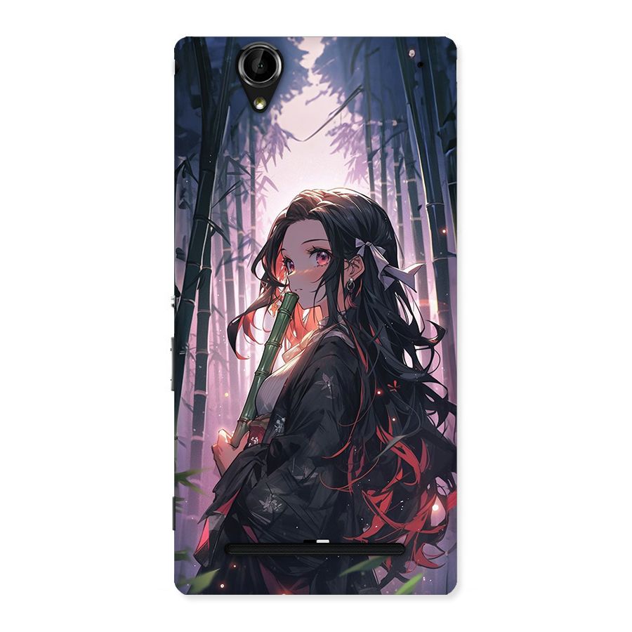 Cute Nezuko Back Case for Xperia T2
