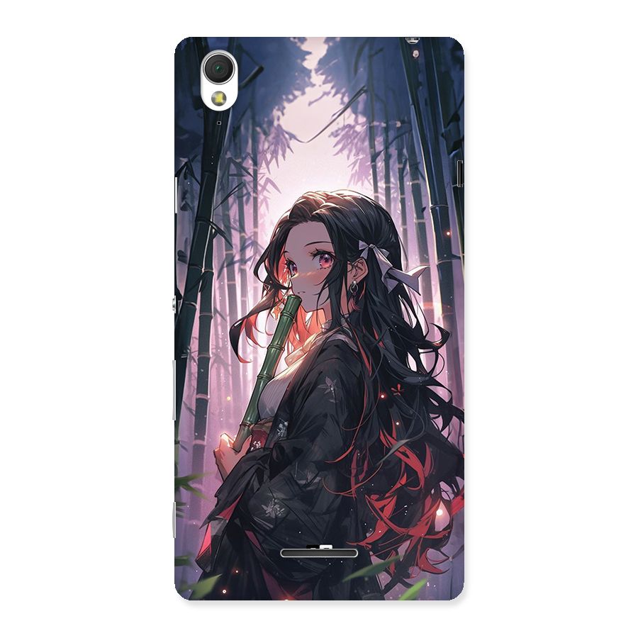 Cute Nezuko Back Case for Xperia T3
