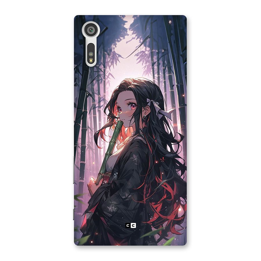 Cute Nezuko Back Case for Xperia XZ