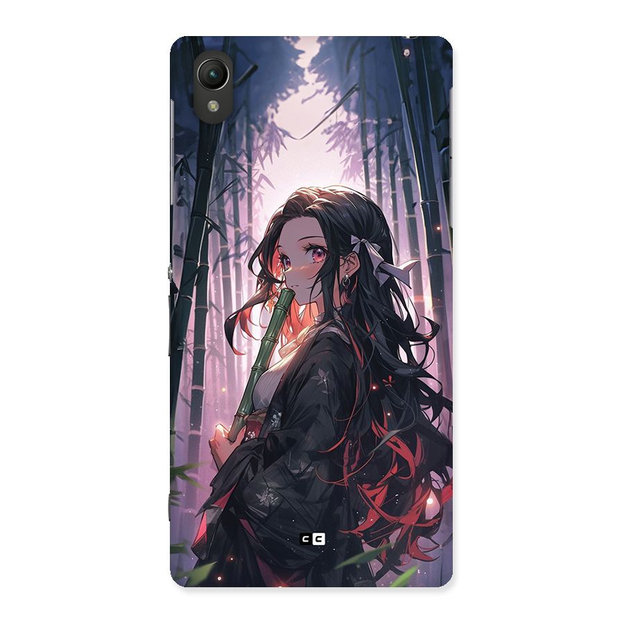 Cute Nezuko Back Case for Xperia Z2