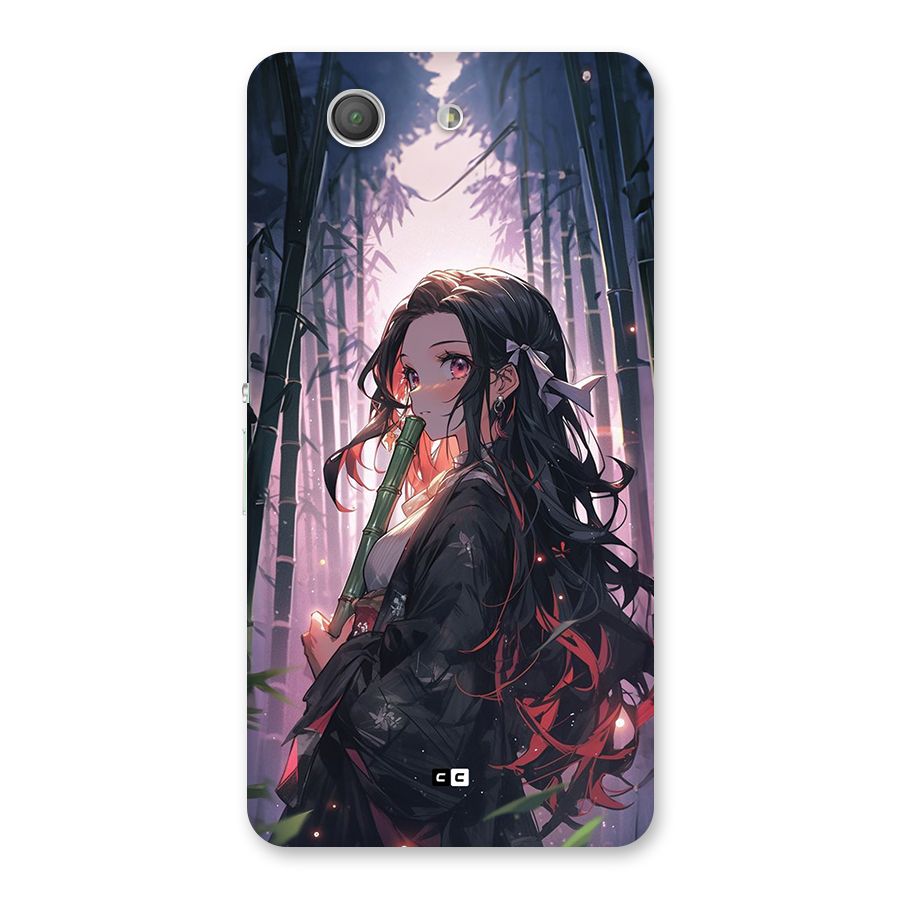 Cute Nezuko Back Case for Xperia Z3 Compact