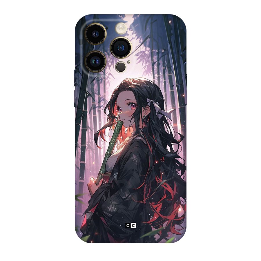 Cute Nezuko Back Case for iPhone 14 Pro Max