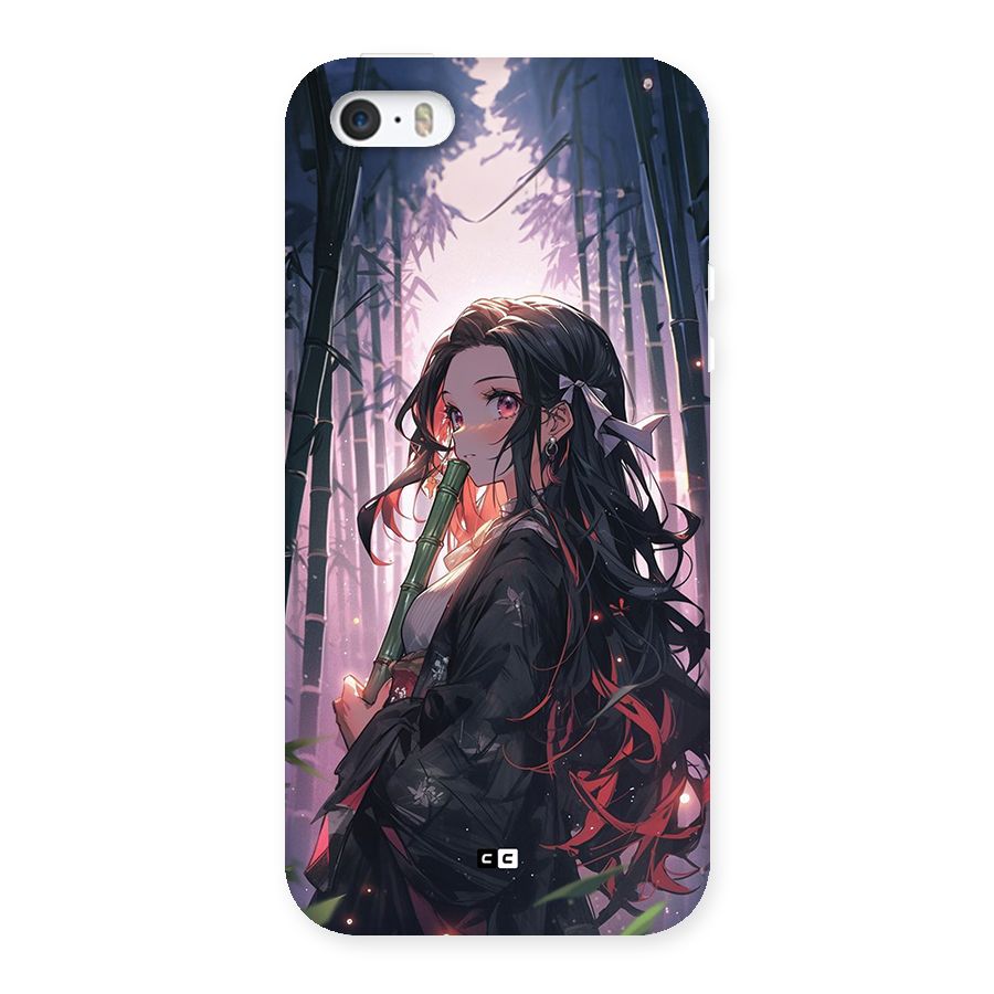 Cute Nezuko Back Case for iPhone SE 2016