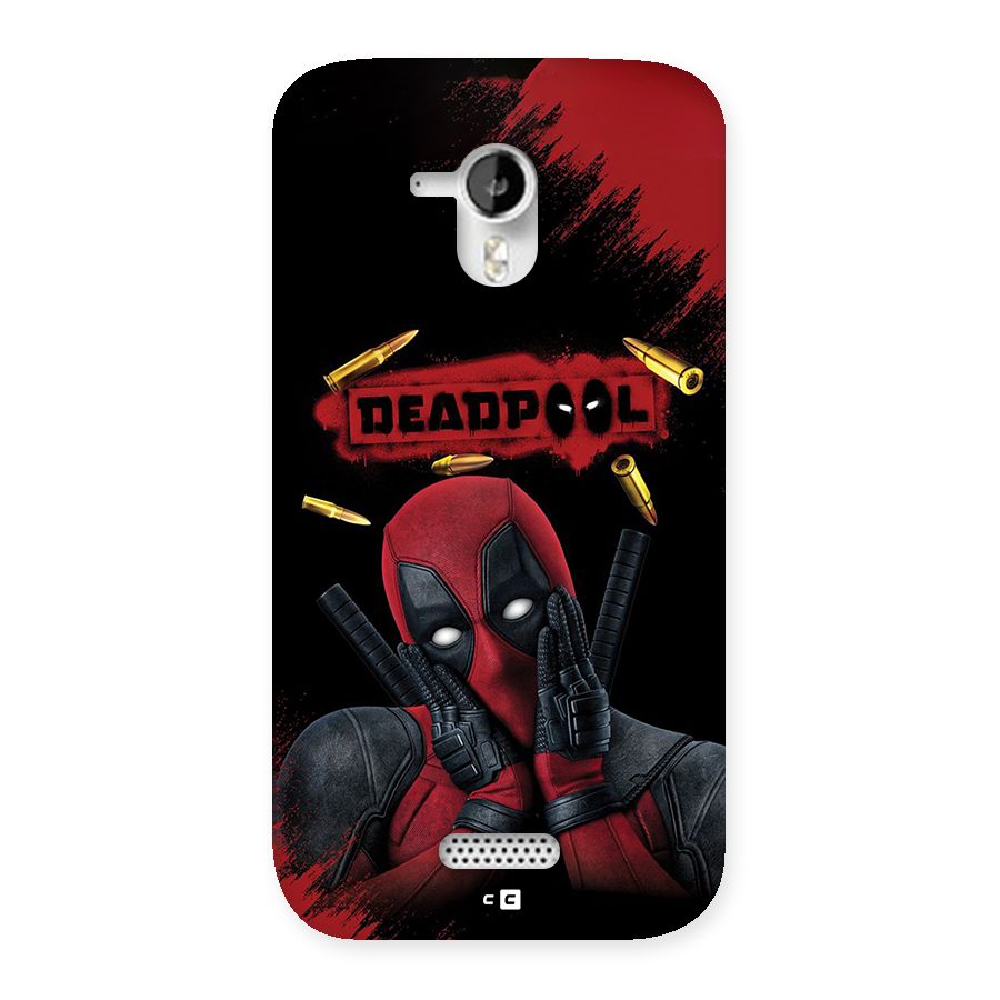 Cute Pool Back Case for Canvas HD A116