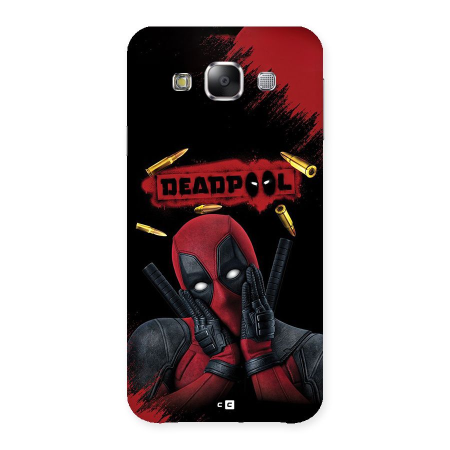 Cute Pool Back Case for Galaxy E5