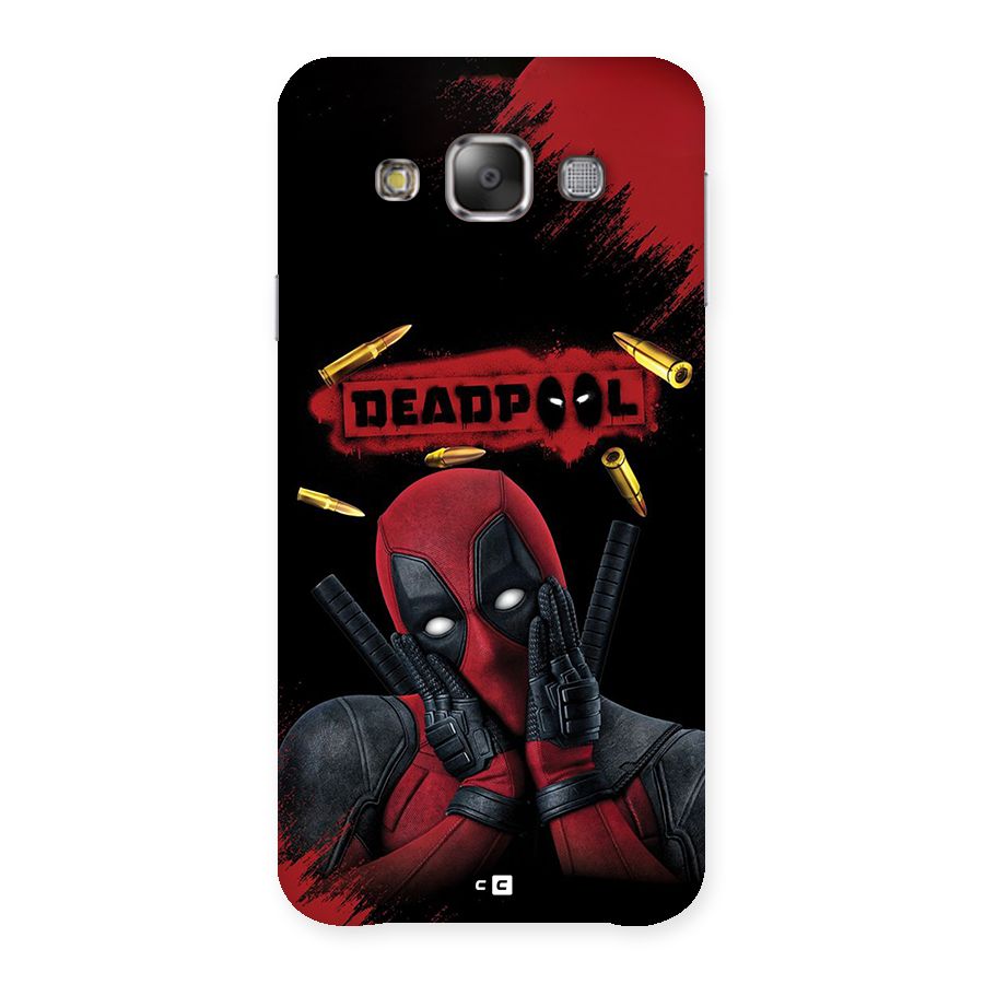 Cute Pool Back Case for Galaxy E7