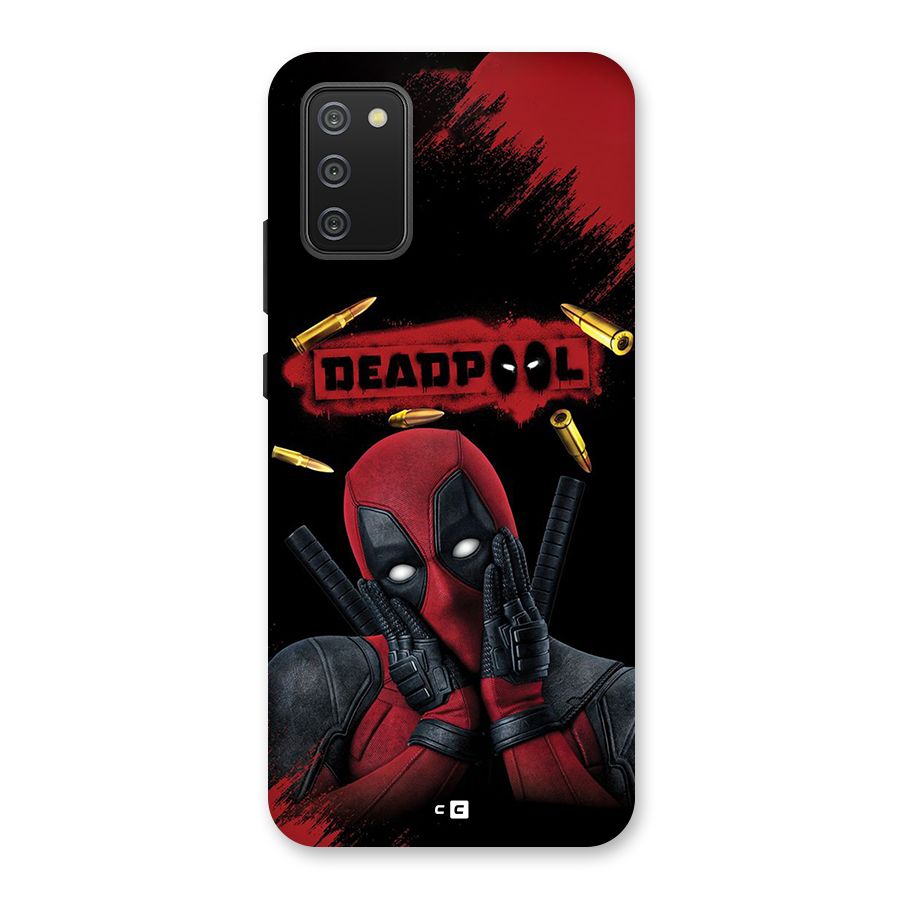 Cute Pool Back Case for Galaxy F02s