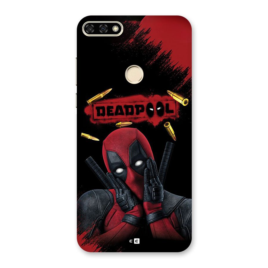 Cute Pool Back Case for Honor 7A