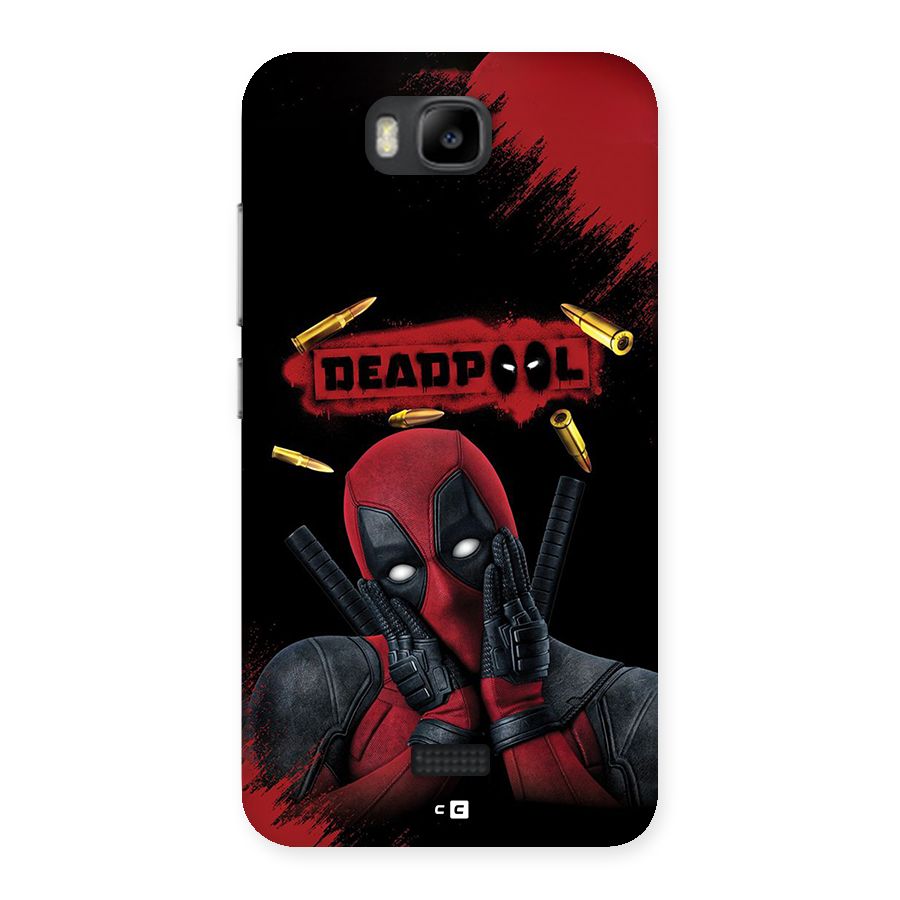 Cute Pool Back Case for Honor Bee