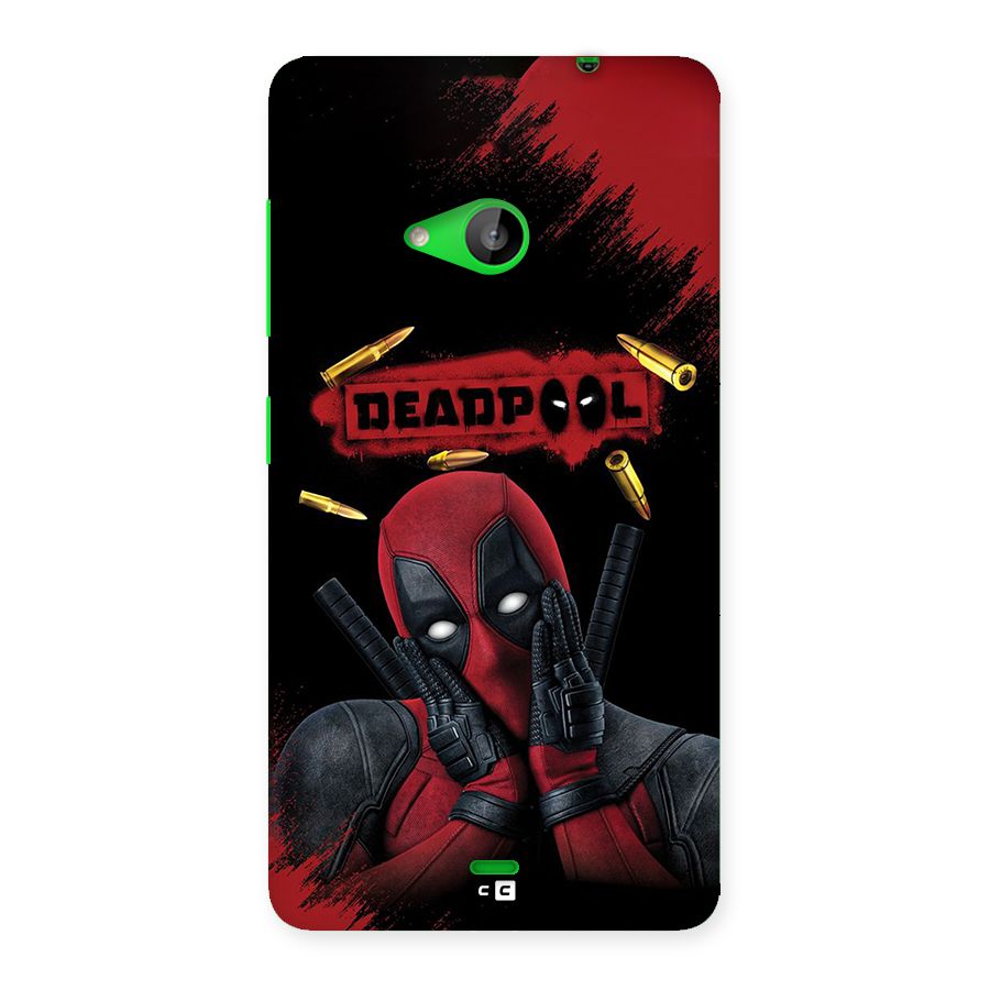 Cute Pool Back Case for Lumia 535