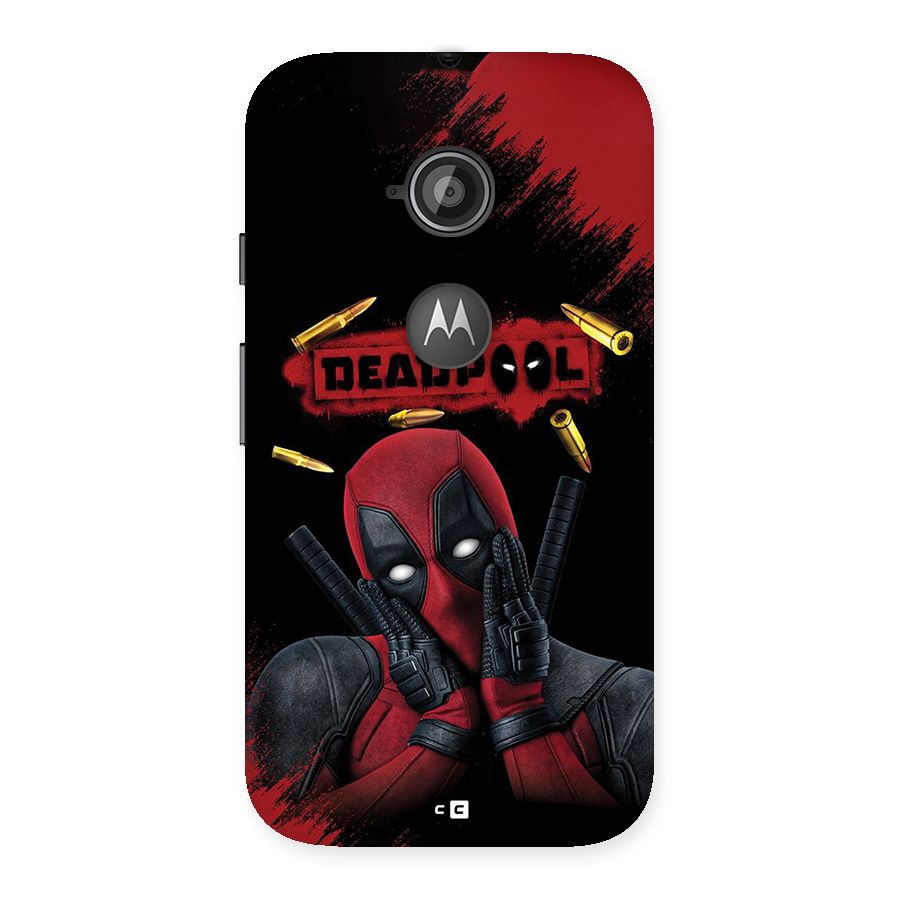 Cute Pool Back Case for Moto E 2nd Gen