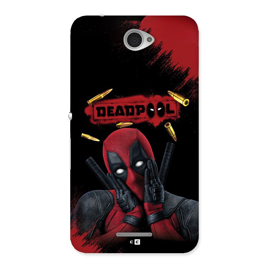 Cute Pool Back Case for Xperia E4