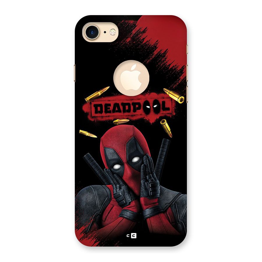 Cute Pool Back Case for iPhone 7 Logo Cut