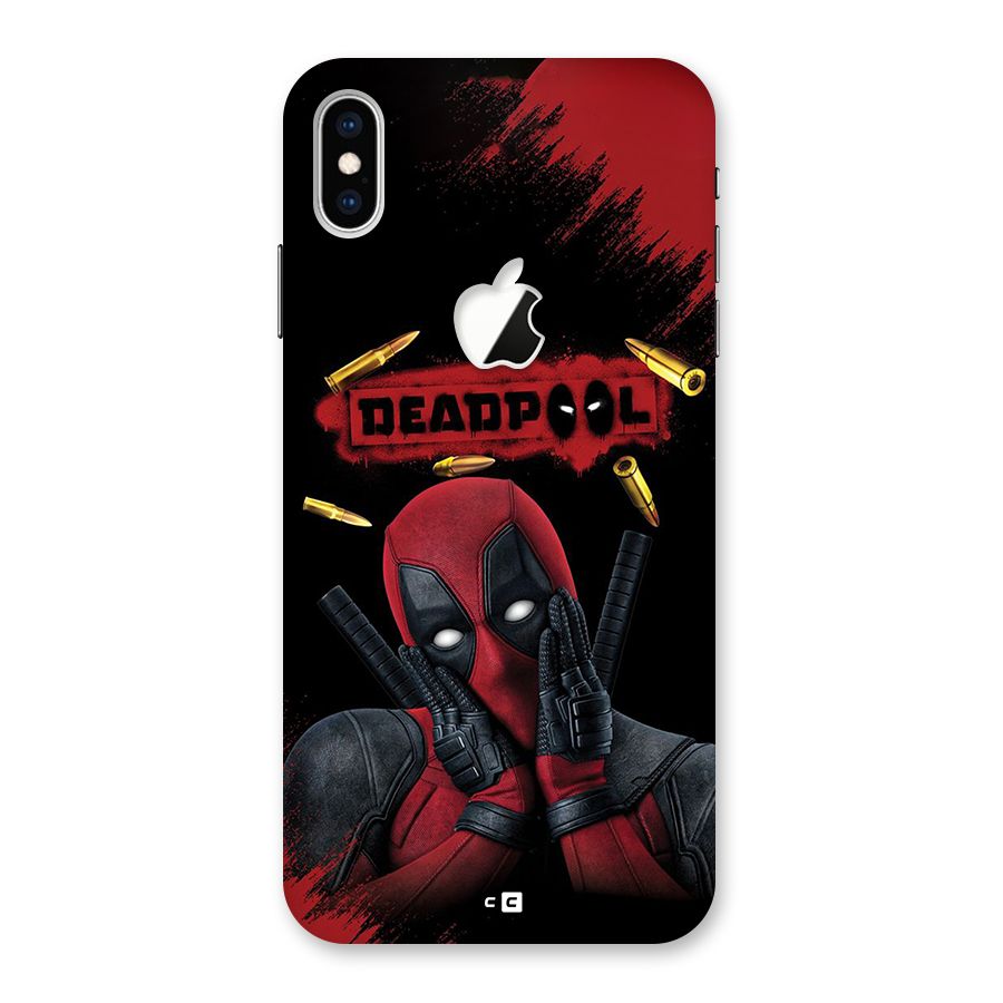 Cute Pool Back Case for iPhone XS Max Apple Cut