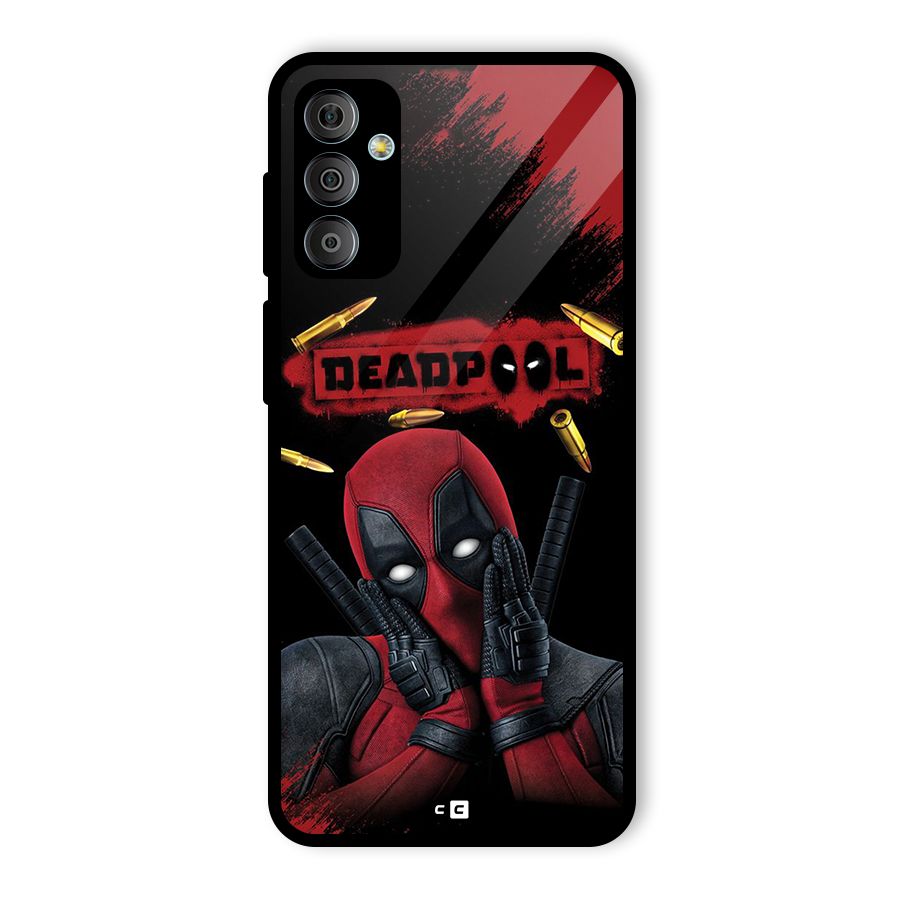 Cute Pool Glass Back Case for Galaxy F23