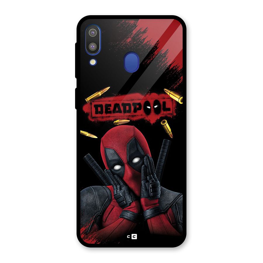 Cute Pool Glass Back Case for Galaxy M20