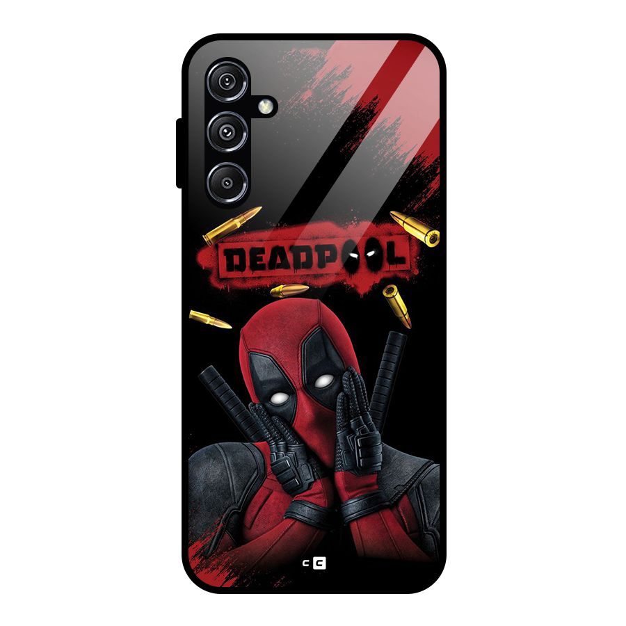 Cute Pool Glass Back Case for Galaxy M34 5G