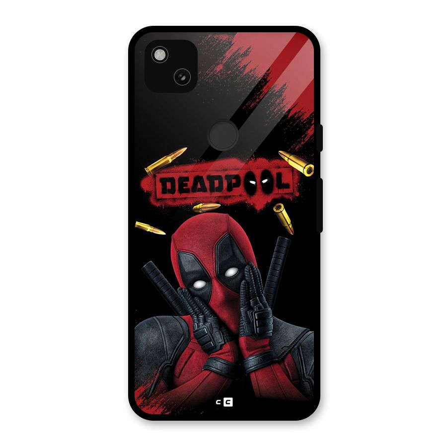 Cute Pool Glass Back Case for Google Pixel 4a