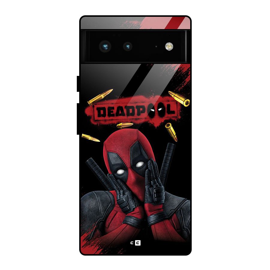 Cute Pool Glass Back Case for Google Pixel 6