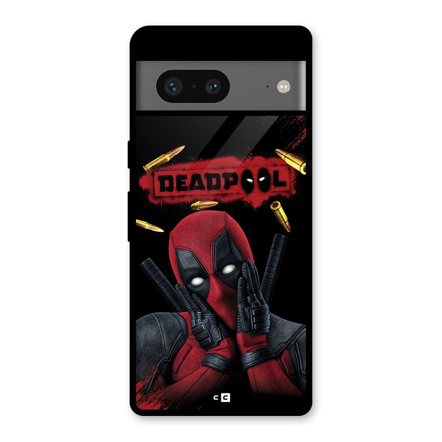 Cute Pool Glass Back Case for Google Pixel 7