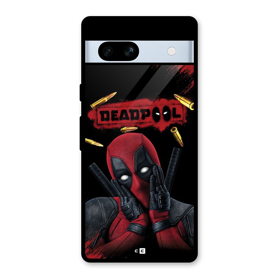 Cute Pool Glass Back Case for Google Pixel 7a